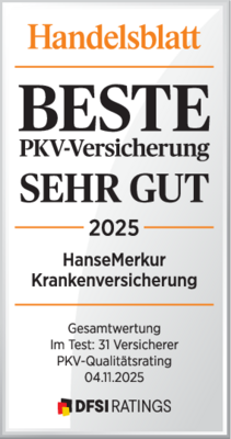 DFSI Beste Versicherung Sehr gut 2025